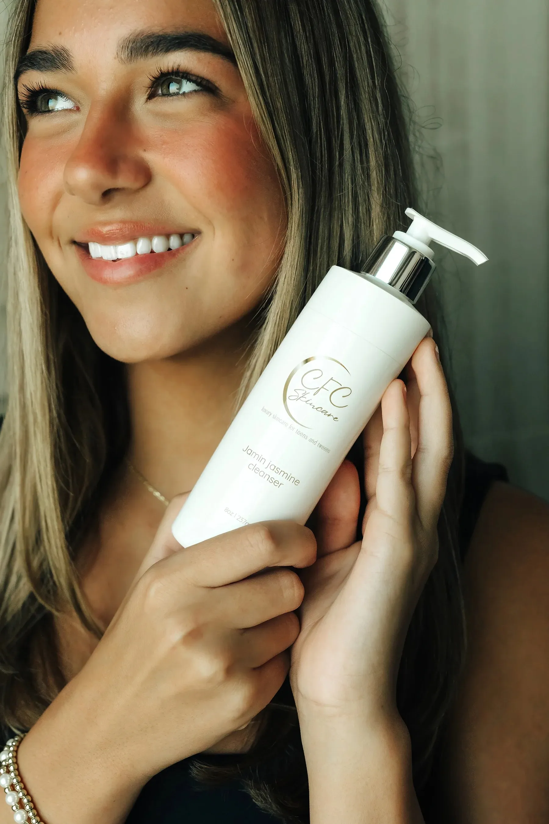CFC Skincare cleanser bottle